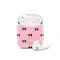 Black Pink Coquette Bow Tie AirPods Case AirPods Pro AirPods Pro 2 AirPods 3 AirPods 2 Glossy 2174 - Image 1