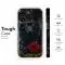 Black Wolf Red Rose
 Phone Case iPhone Samsung Cover Pixel 5647 - Image 6