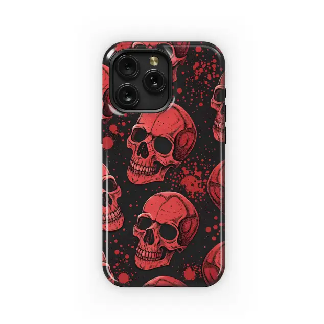 Bloody Skull Pattern
 Phone Case iPhone Samsung Cover Pixel 5717