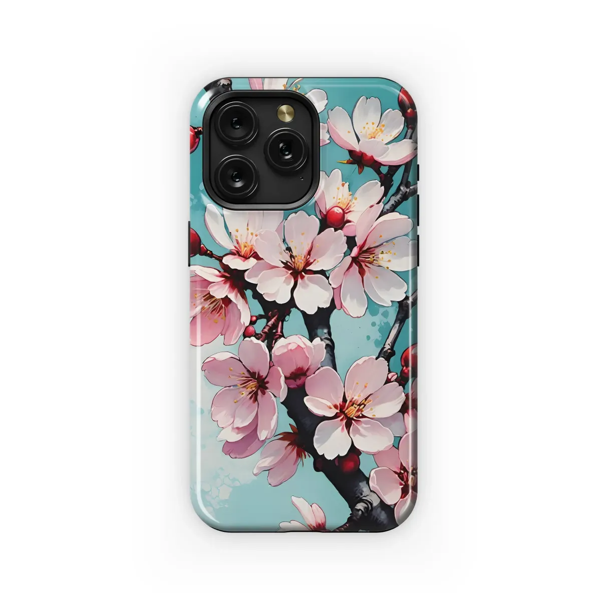 Blooming Almond Branch
 Phone Case iPhone Samsung Cover Pixel 5613 - Image 1
