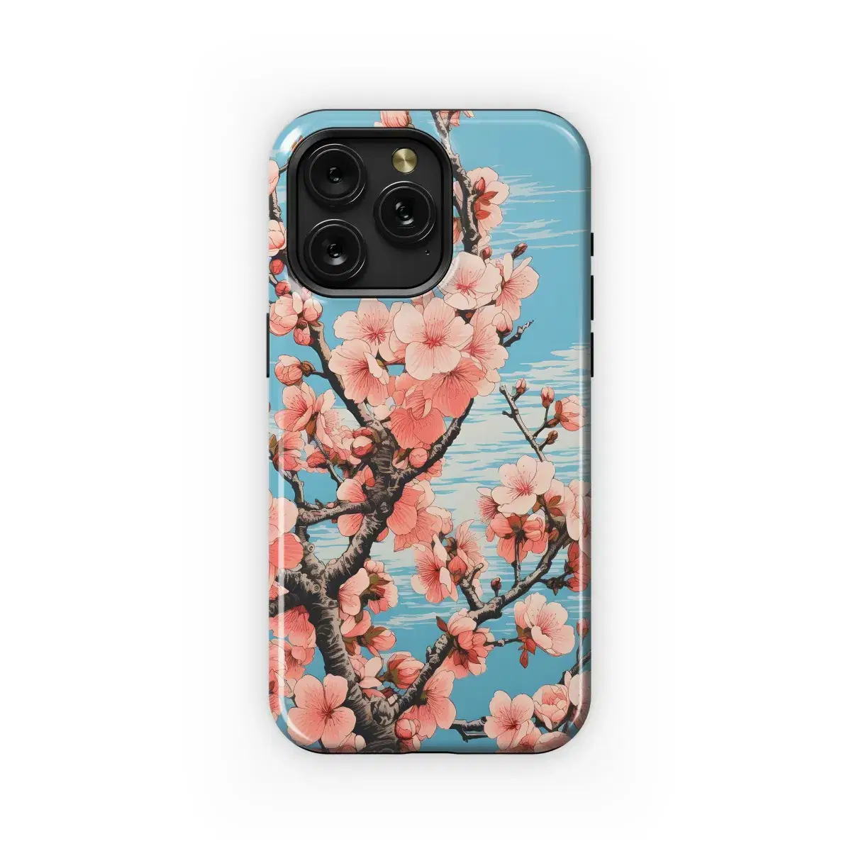 Blooming Branches Sky
 Phone Case iPhone Samsung Cover Pixel 4069 - Image 1