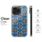 Blue and Golden Diamond Geometric Phone Case iPhone Samsung Cover Pixel 3218 - Image 8