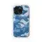 Blue Army Camo Phone Case iPhone Samsung Cover Pixel 2449 - Image 1