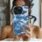 Blue Army Camo Phone Case iPhone Samsung Cover Pixel 2449 - Image 2
