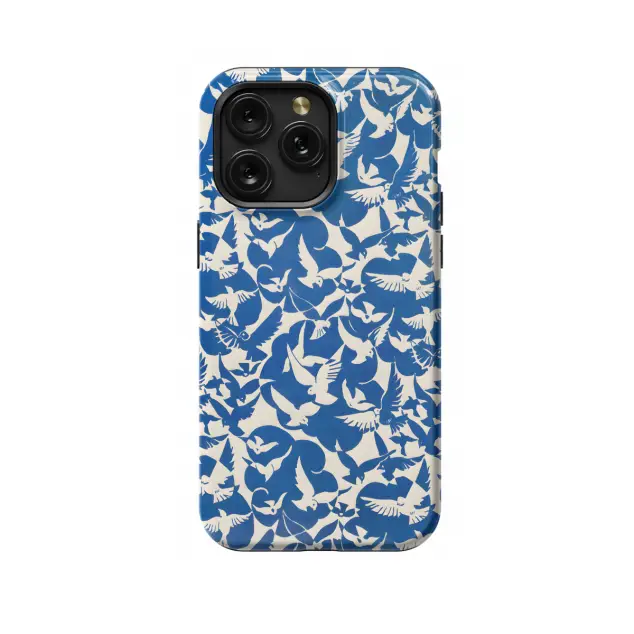 Blue birds Phone Case iPhone Samsung Cover Pixel 1026