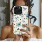 Blue Blooms and Bows Phone Case iPhone Samsung Cover Pixel 5776 - Image 1