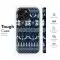 Blue Christmas Ethnic Pattern Phone Case iPhone Samsung Cover Pixel 2162 - Image 6