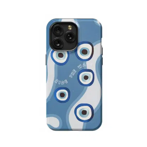 Blue Evil Eye Phone Case iPhone Samsung Pixel & More #439 - Image 1