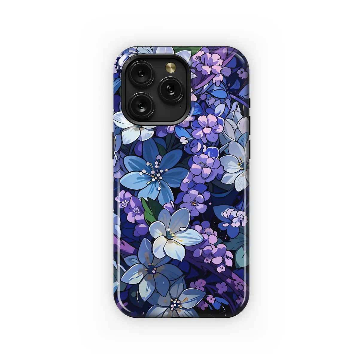 Blue Floral Dream
 Phone Case iPhone Samsung Cover Pixel 4118 - Image 1