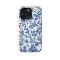 Blue Flower French Toile De Jouy Phone Case iPhone Samsung Cover Pixel 1190 - Image 1