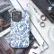 Blue Flower French Toile De Jouy Phone Case iPhone Samsung Cover Pixel 1190 - Image 3