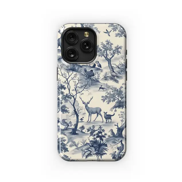 Blue Forest Wildlife
 Phone Case iPhone Samsung Cover Pixel 4048