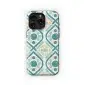 Blue Green Ethnic Ogee Print Phone Case iPhone Samsung Cover Pixel 3283 - Image 1
