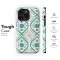 Blue Green Ethnic Ogee Print Phone Case iPhone Samsung Cover Pixel 3283 - Image 6