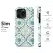 Blue Green Ethnic Ogee Print Phone Case iPhone Samsung Cover Pixel 3283 - Image 7