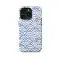 Blue Japanese Seigaiha Wave Phone Case iPhone Samsung Pixel & More 226 - Image 1