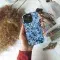 Blue Phone Case iPhone Samsung Cover Pixel 3460 - Image 4