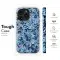 Blue Phone Case iPhone Samsung Cover Pixel 3460 - Image 6
