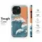 Blue Sea Waves Storm Sketch Phone Case iPhone Samsung Cover Pixel 2562 - Image 4