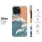 Blue Sea Waves Storm Sketch Phone Case iPhone Samsung Cover Pixel 2562 - Image 5