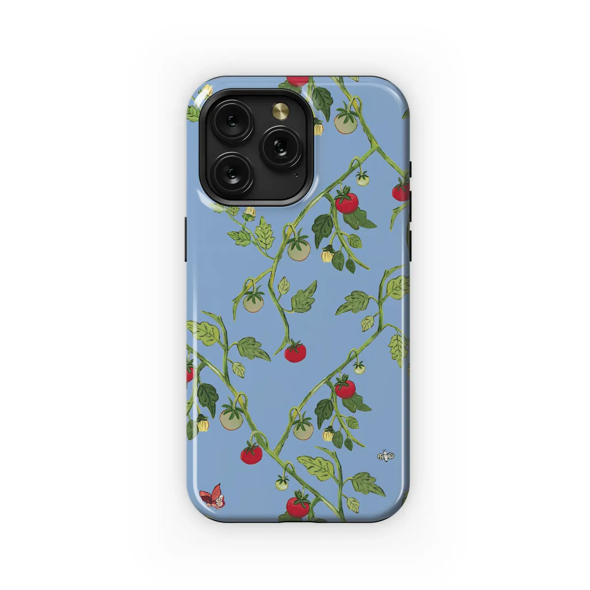 Blue Sky Tomato Garden Vines Phone Case iPhone Samsung Cover Pixel 7298 - Image 1