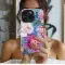 Blue Watercolor Peonies Phone Case iPhone Samsung Cover Pixel 3567 - Image 2