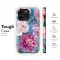 Blue Watercolor Peonies Phone Case iPhone Samsung Cover Pixel 3567 - Image 6