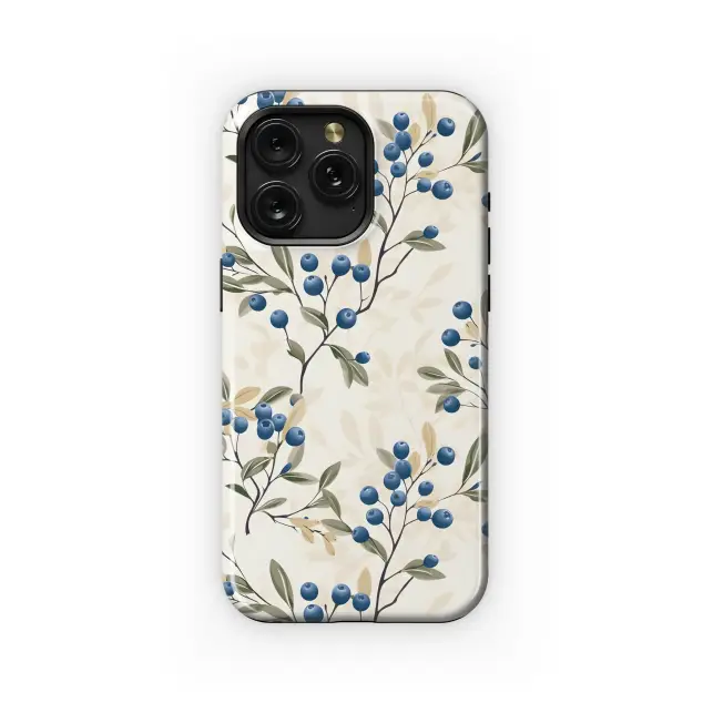 Blueberry Blossom Design
 Phone Case iPhone Samsung Cover Pixel 5886