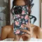 Blushing Blooms on a Navy Night Phone Case iPhone Samsung Cover Pixel 6467 - Image 2