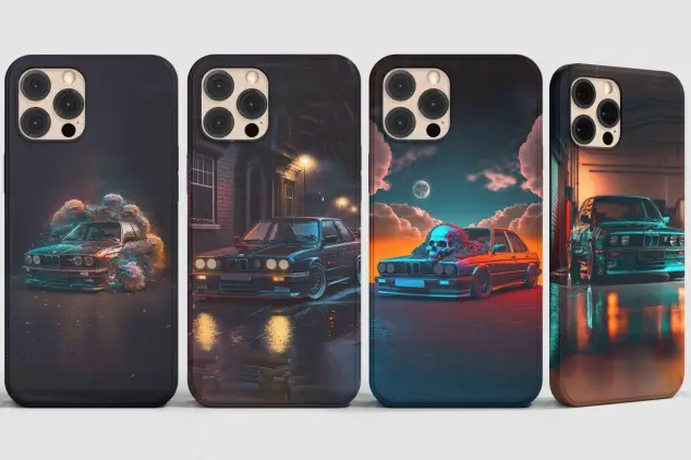 Bmw E30 3 Series Oldschool Tuned Phone Case Cover