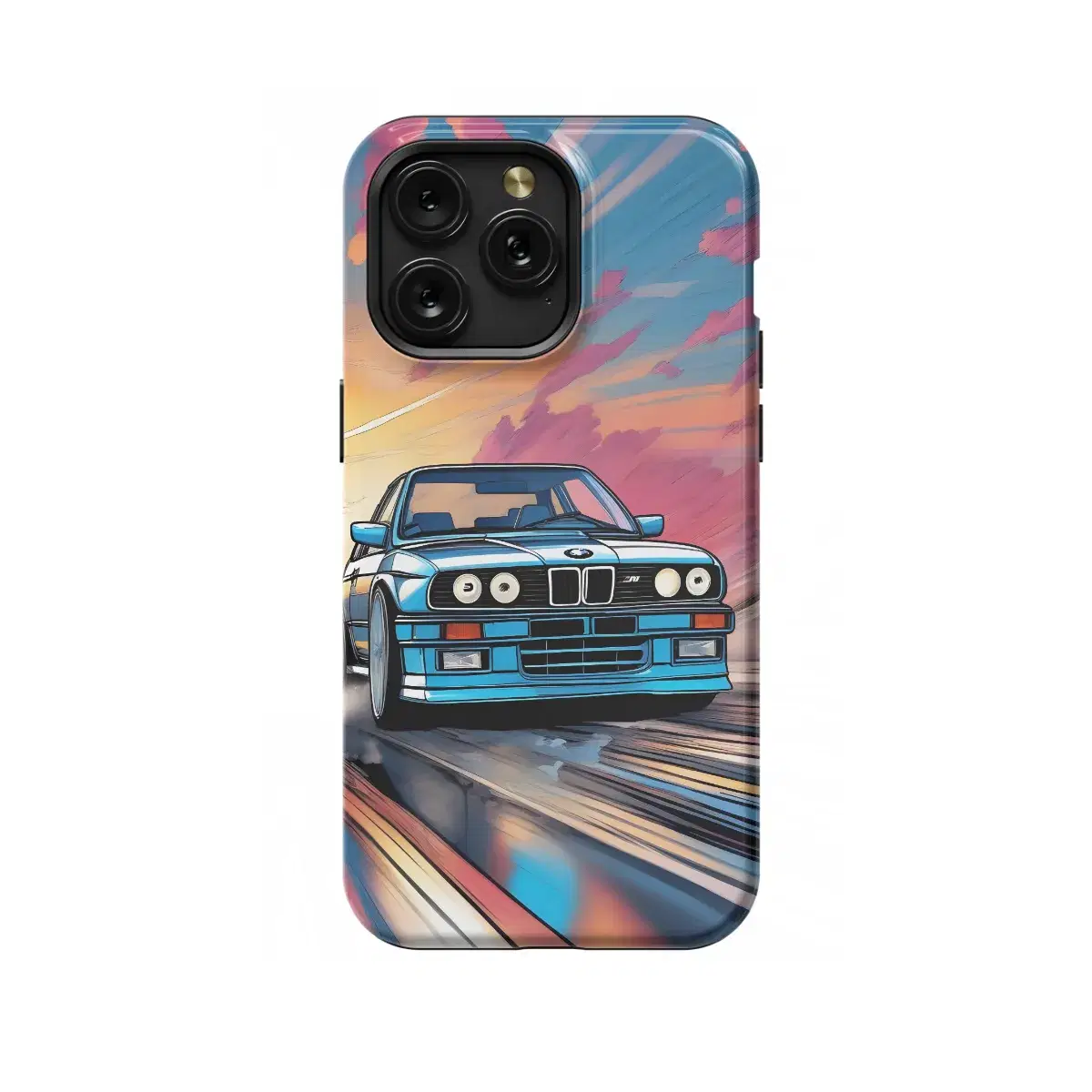 BMW E30 Cartoon Phone Case iPhone Samsung Pixel & More 52 - Image 1