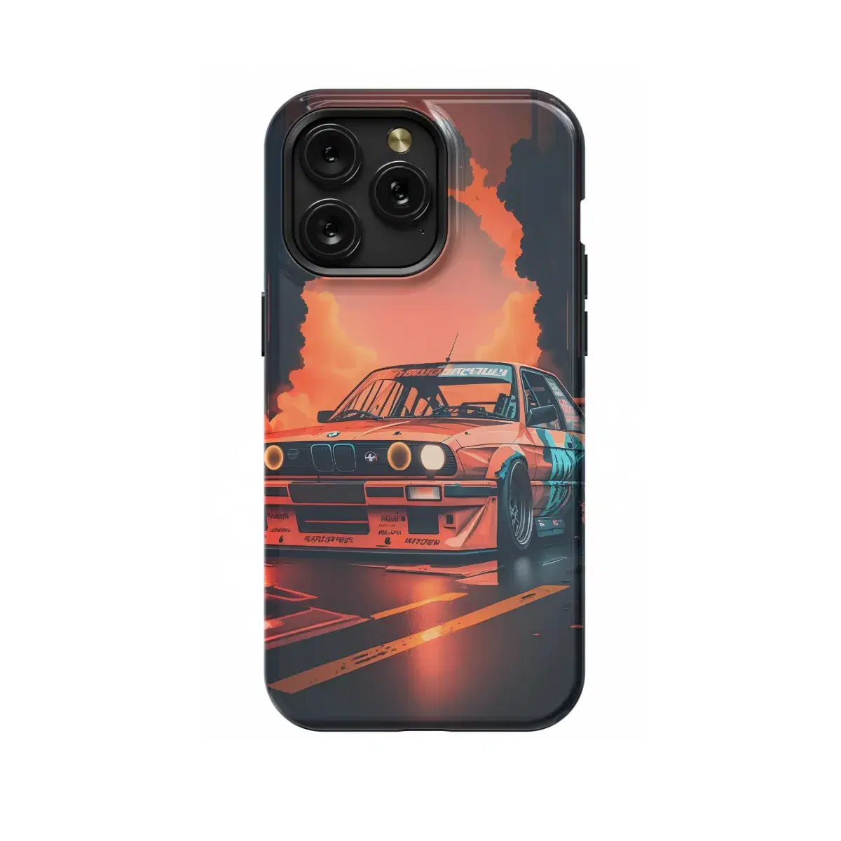 BMW E30 Cartoon Phone Case iPhone Samsung Pixel & More 55 - Image 1