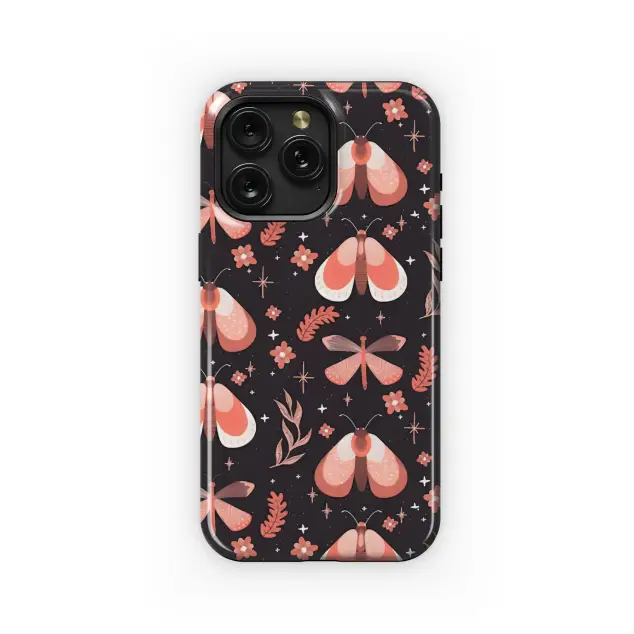 Boho Moth Magic
 Phone Case iPhone Samsung Cover Pixel 5205