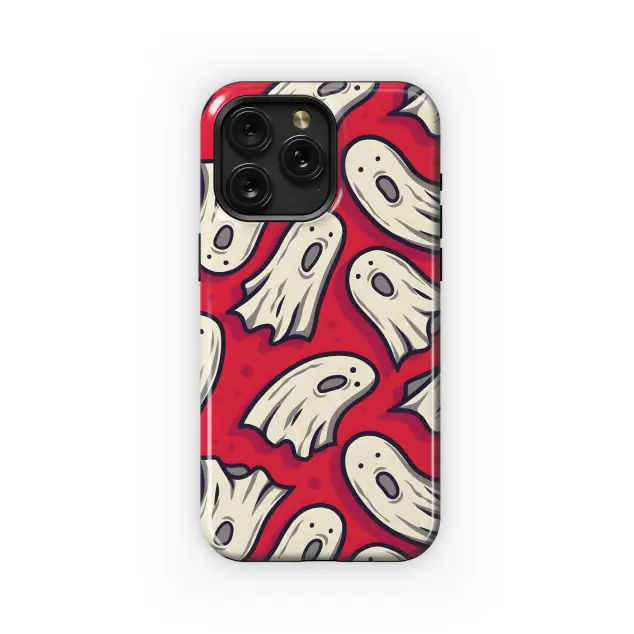 Boo Spooky Ghosts Phone Case iPhone Samsung Cover Pixel 4281