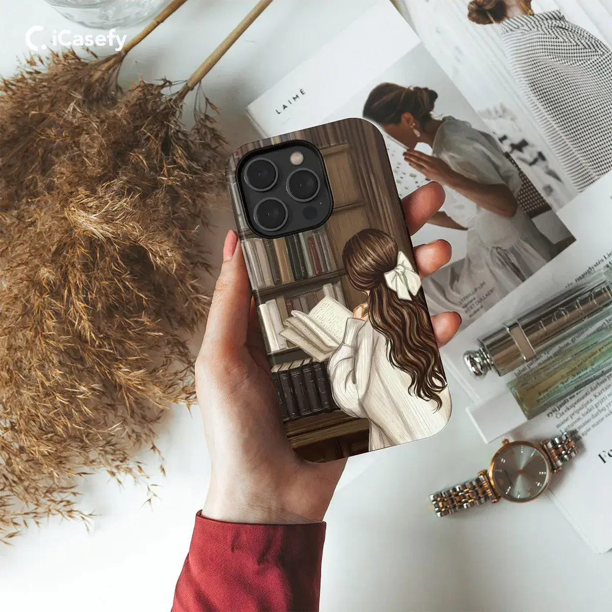 Book Lover Bookish Phone Case iPhone Samsung Pixel & More - Image 1