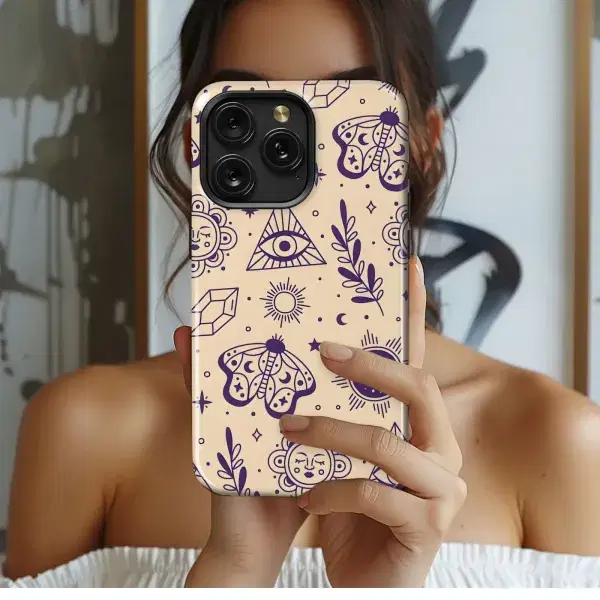 Book Lover Cozy Pattern Phone Case iPhone Samsung Cover Pixel 5260 - Image 1