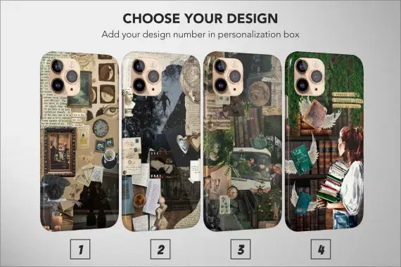 Book Lover Phone Case Bookish Aesthetic Cover - Image 1