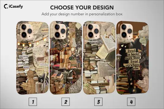 Book Lover Phone Case Bookish Aesthetic Cover - Image 1