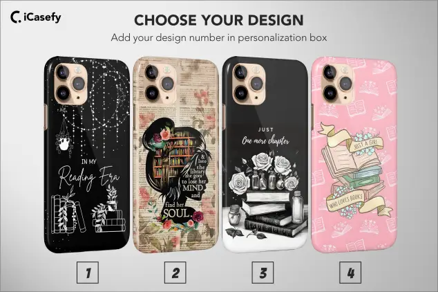 Book Lover Phone Case Chapter Bookish Aesthetic Cover