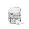 Book Shelf Lover Grayscale AirPods Case AirPods Pro AirPods Pro 2 AirPods 3 AirPods 2 Glossy 1592 - Image 1