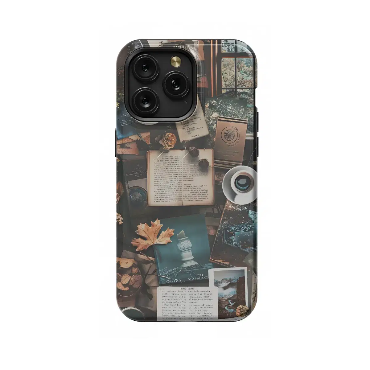 Book wallpaper Phone Case iPhone Samsung Cover Pixel 1255 - Image 1