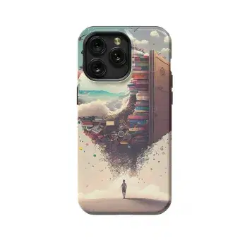 Books Phone Case iPhone Samsung Pixel & More 510 - Image 1