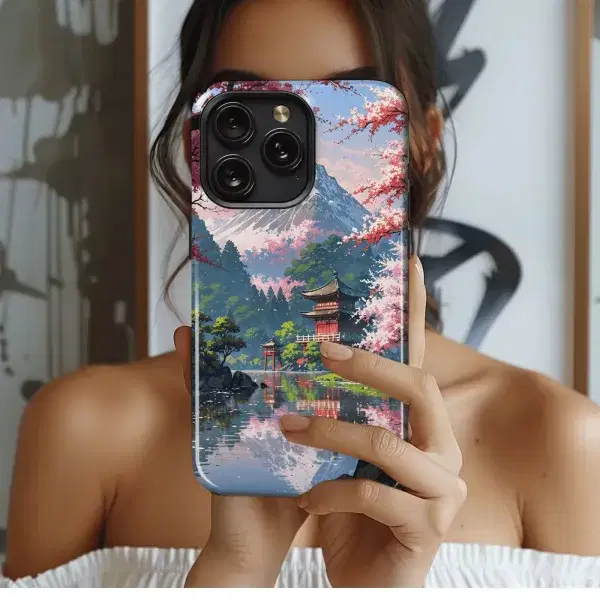 Bookworm Girl Design
 Phone Case iPhone Samsung Cover Pixel 4259 - Image 1