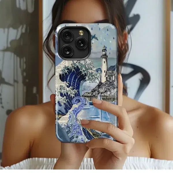 Botanical Bloom Pattern
 Phone Case iPhone Samsung Cover Pixel 4918 - Image 1
