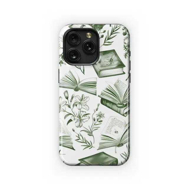 Botanical Bookworm
 Phone Case iPhone Samsung Cover Pixel 5815