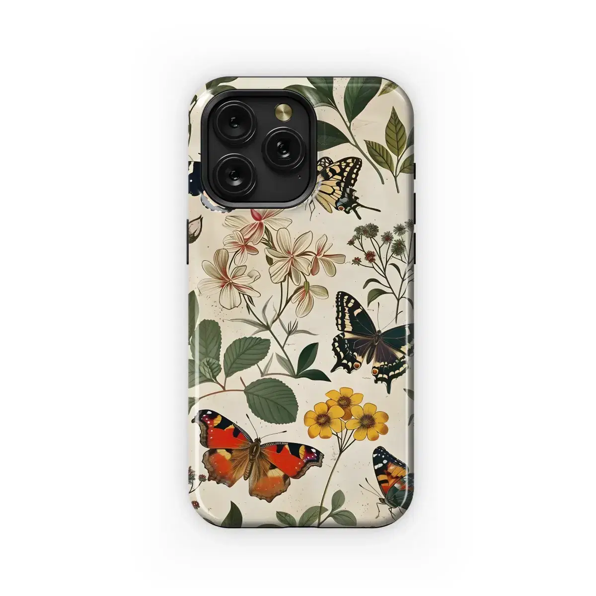 Botanical Butterflies Design
 Phone Case iPhone Samsung Cover Pixel 5866 - Image 1
