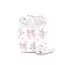 Bouquet Pink Coquette Bow Floral AirPods Case AirPods Pro AirPods Pro 2 AirPods 3 AirPods 2 Glossy 1391 - Image 1
