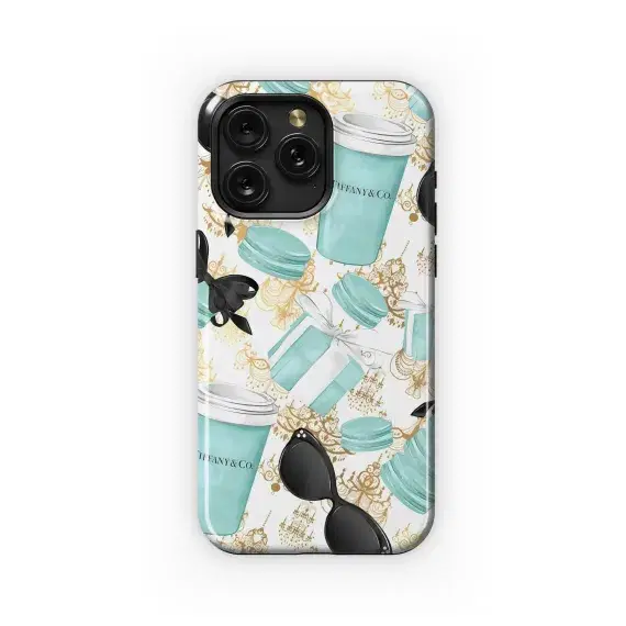 Breakfast at Tiffany's Theme Phone Case iPhone Samsung Cover Pixel 4800 - Image 1