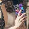 Bright Rainbow Painted Skull Seamless Pattern Phone Case iPhone Samsung Cover Pixel 2173 - Image 5