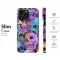Bright Rainbow Painted Skull Seamless Pattern Phone Case iPhone Samsung Cover Pixel 2173 - Image 7